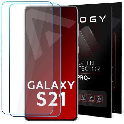 2x Szkło hartowane 9H Alogy ochrona na ekran do Samsung Galaxy S21