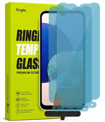2x Szkło hartowane na telefon Ringke TG do Samsung Galaxy A14 4G / 5G Clear