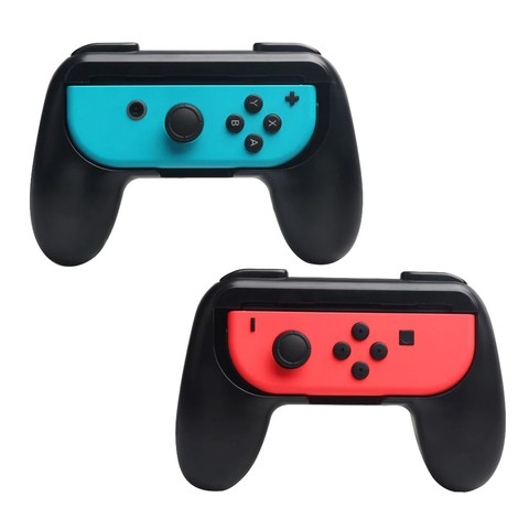2x Uchwyt HandGrip do kontrolera Pad Joy-Con Nintendo Switch Czarne