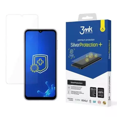 3MK Silver Protect+ Samsung Galaxy A14 5G A146 Folia Antymikrobowa montowana na mokro