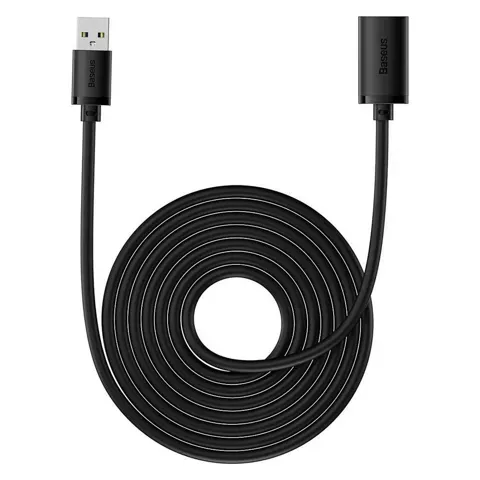 BASEUS przedłużacz kabel USB 3.0 5m AirJoy Series czarny  B00631103111-05