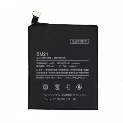 Bateria Xiaomi BM21 do Mi Note bulk 2900mAh