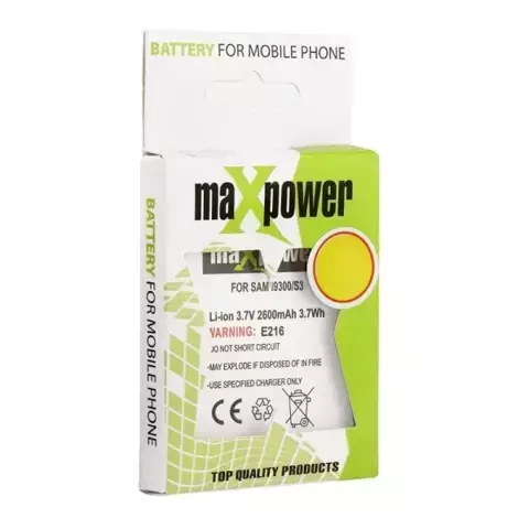 Bateria do Samsung i8260 2300mAh MaxPower G350 Core Plus B150AC
