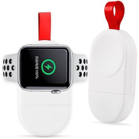 Bezprzewodowa ładowarka indukcyjna Qi Alogy na USB do Apple Watch Biała