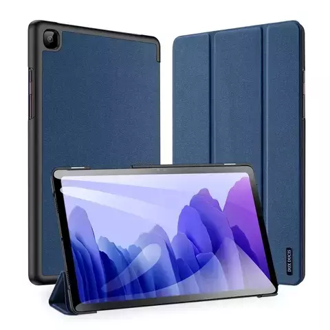 DUX DUCIS Domo składany pokrowiec etui na tablet z funkcją Smart Sleep podstawka Samsung Galaxy Tab A7 10.4'' 2020 niebieski