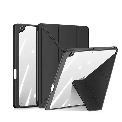 Etui Bizon Case Tab Clear Matt do Apple iPad 9 10.2 2021 / iPad 8 2020/ iPad  10.2 2019, jasnoróżowe  5904665351352