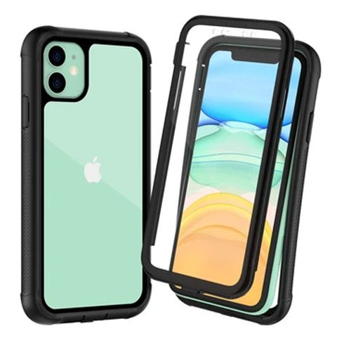 Etui Alogy pancerne rugged Full-body do Apple iPhone 11 Czarne