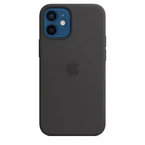 Etui Apple MHKX3ZM/A do iPhone 12 mini MagSafe Silicone Case czarny/black 