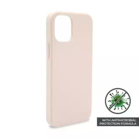 Etui Puro ICON AntiMicrobial do iPhone 12 mini 5,4" różowy/pink IPC1254ICONROSE