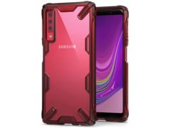 Etui Ringke Fusion X Samsung Galaxy A7 2018 Ruby red