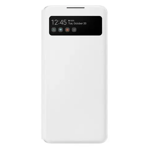 Etui Samsung EF-EA426PW do Samsung Galaxy A42 5G biały /whitek S View Wallet Cover