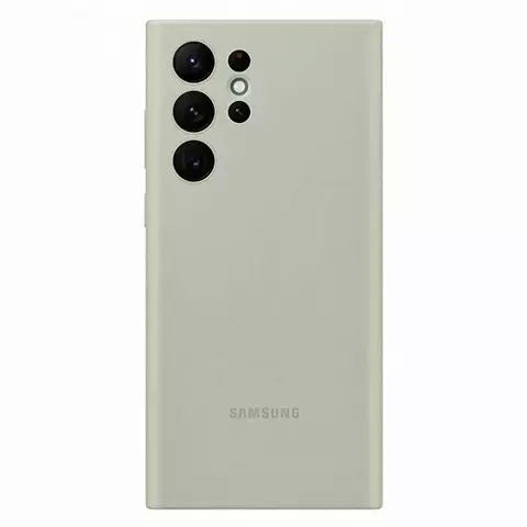 Etui Samsung EF-PS908TM do Samsung Galaxy S22 Ultra S908 oliwkowy/olive green Silicone Cover