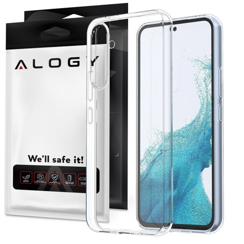 Etui Silikonowe ochronne TPU obudowa Alogy case do Samsung Galaxy A54 Przezroczyste