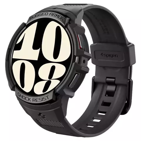 Etui Spigen Rugged Armor ”Pro” do Samsung Galaxy Watch 6 (40 mm) black