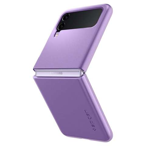 Etui Spigen Thin Fit do Samsung Galaxy Z Flip 3 Shiny Lavender