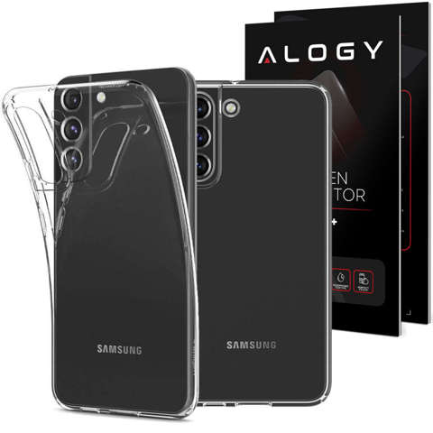 Etui do Samsung Galaxy S22 Plus Spigen Liquid Crystal Crystal Clear + Szkło