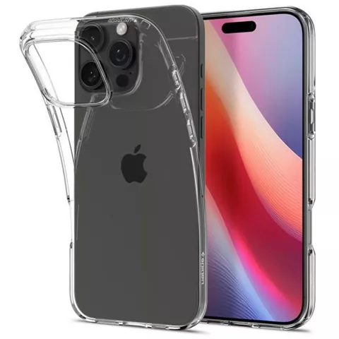 Etui do iPhone 16 Pro  Max Spigen Liquid Crystal obudowa ochronna na telefon Crystal Clear