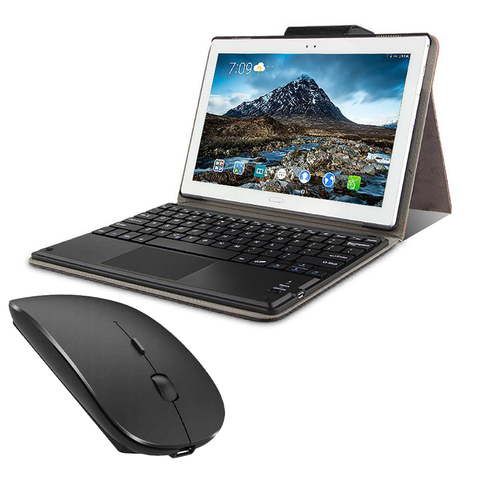 Etui klawiatura Bluetooth bezprzewodowa do Lenovo Tab 4 10 X304 + Mysz 2.4GHZ