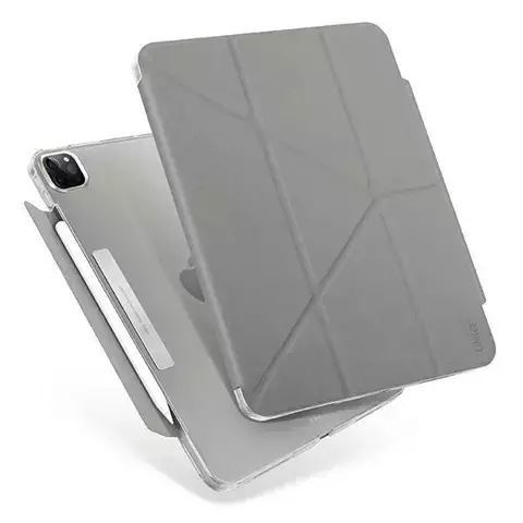 Etui na tablet UNIQ Camden do iPad Pro 11" (2021) szary/fossil grey Antimicrobial