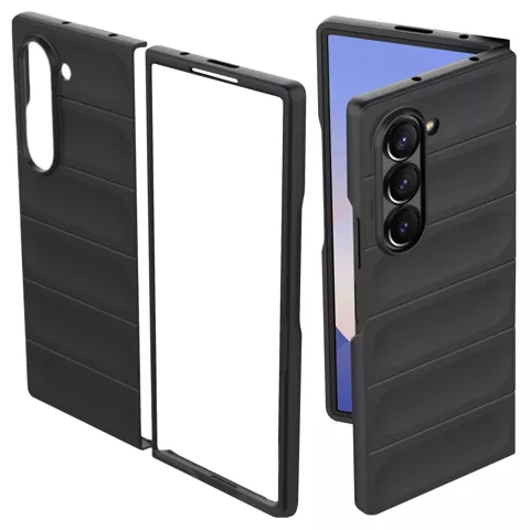 Etui ochronne na telefon MagicShield obudowa plecki case do Samsung Galaxy Z Fold 6 Czarne