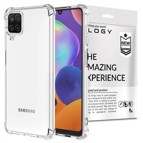 Etui pancerne ShockProof Alogy do Samsung Galaxy A12 2020/2021/ M12 przezroczyste