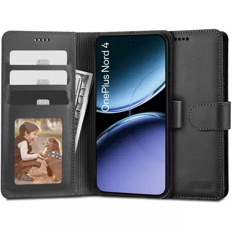 Etui portfel Wallet do OnePlus Nord 4 Black