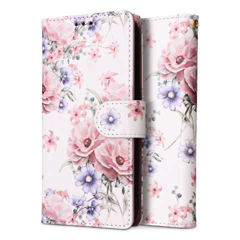 Etui portfel Wallet do Samsung Galaxy M23 5G Blossom Flower