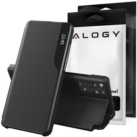 Etui zamykane Alogy Smart View Cover z klapką skórzane do Redmi Note 11/11s