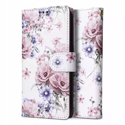 Etui zamykane z klapką Wallet do Xiaomi Redmi 12S Blossom Flower