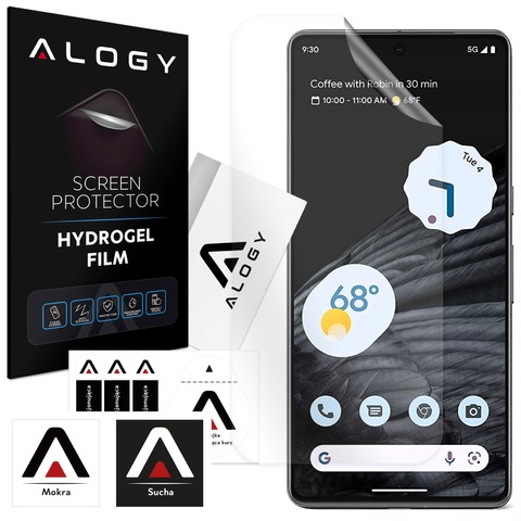 Folia Hydrożelowa do Google Pixel 7 Pro ochronna na telefon na ekran Alogy Hydrogel Film