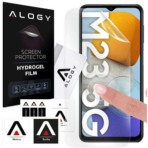 Folia Hydrożelowa do Samsung Galaxy M23 5G ochronna na telefon na ekran Alogy Hydrogel Film