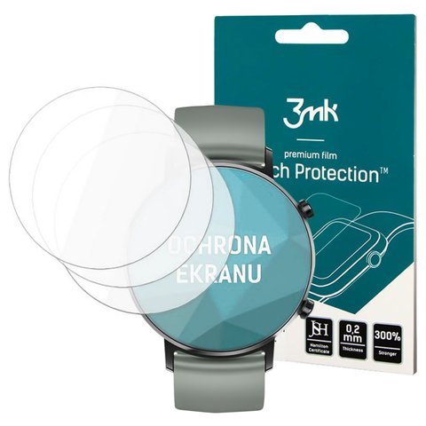 Folia ochronna 3mk x3 Protection do Huawei Watch GT 2 42mm