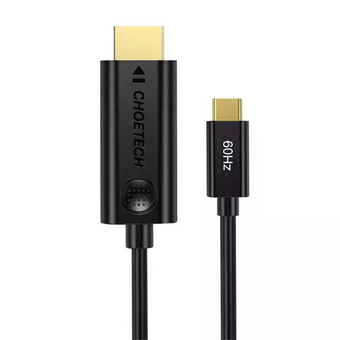 Kabel USB-C do HDMI Choetech CH0019, 1.8m (czarny)