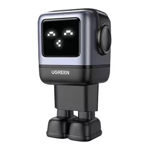 Ładowarka sieciowa Ugreen Nexode RG (Robot GaN), 2x USB + USB-C, 65W (czarna)