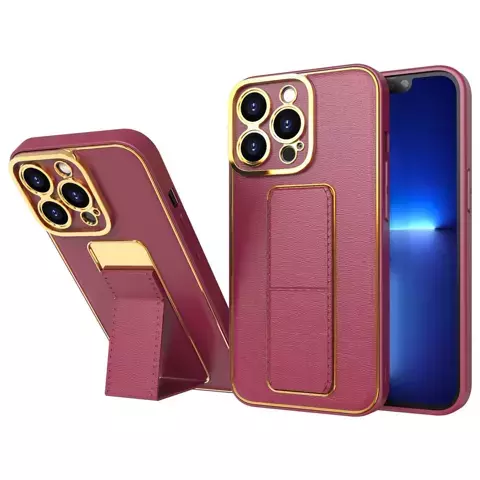 New Kickstand Case etui do Samsung Galaxy A52s 5G / A52 5G / A52 4G z podstawką czerwony