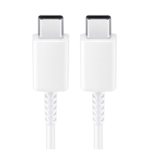 Oryginalny kabel Samsung USB-C do USB-C EP-DW767 do ładowania 1.8m 3A 25W / 45W Biały