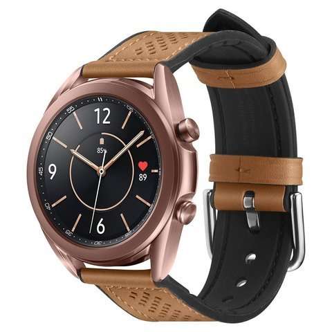 Pasek Spigen Retro Fit do Samsung Galaxy Watch 4 40 / 42 / 44 / 46 mm Brown