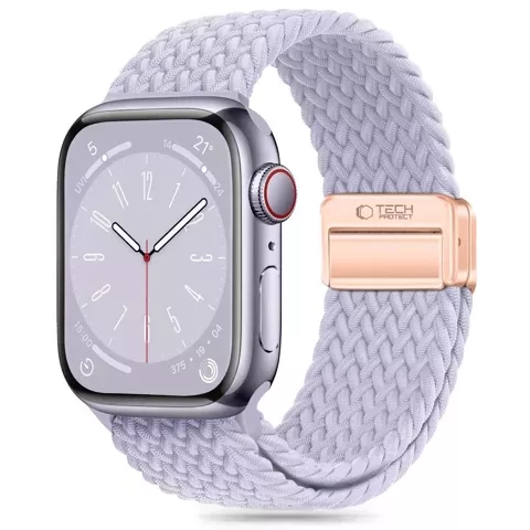 Pasek nylonowy do Apple Watch 4 / 5 / 6 / 7 / 8 / 9 / SE (38 / 40 / 41 mm) NylonMag Periwinkle