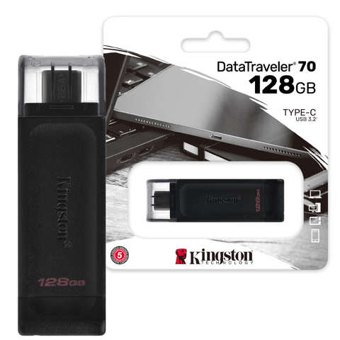 Pendrive Kingston pamięć przenośna USB-C 3.2 DataTraveler 70 DT70 128GB