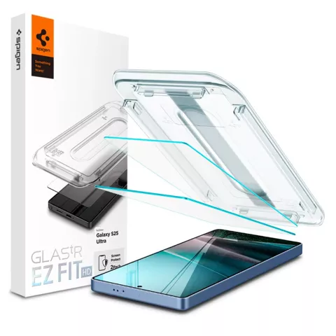 Szkło Hartowane do Samsung Galaxy S25 Ultra Spigen Glas.TR EZ Fit HD 2-Pack Clear