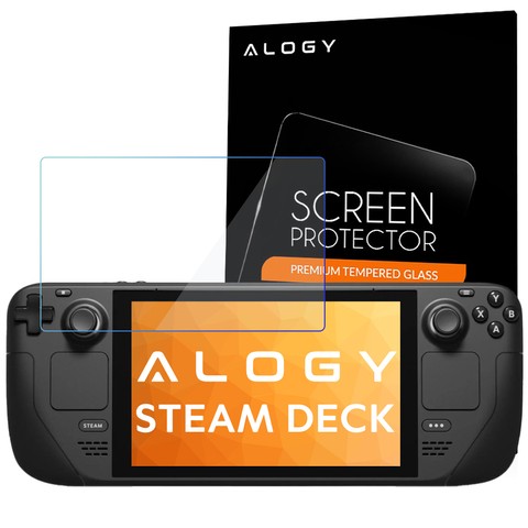 Szkło hartowane 9H Alogy ochrona na ekran do konsoli do Steam Deck