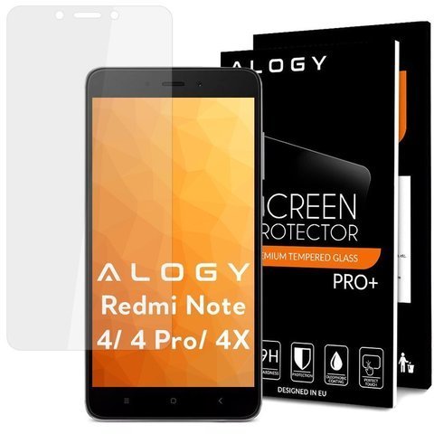 Szkło hartowane Alogy na ekran do Xiaomi Redmi Note 4/ Note 4 Pro/ Note 4x