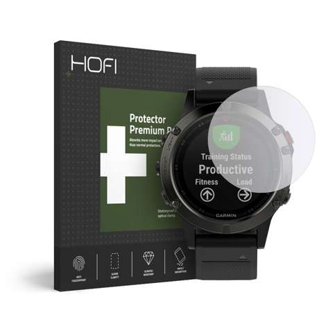 Szkło hartowane Hofi Glass Pro+ do Garmin Fenix 5/6/6 Pro