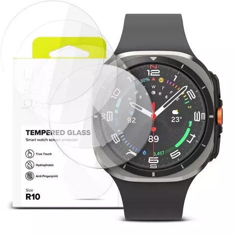 Szkło hartowane Ringke Tempered Glass 4-pack do Samsung Galaxy Watch Ultra (47 mm) Clear