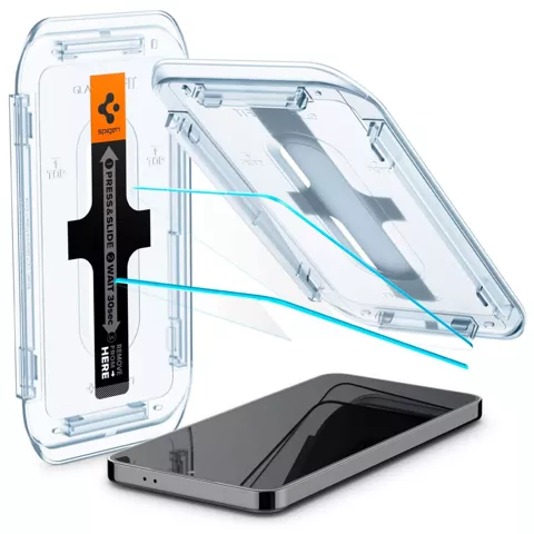 Szkło hartowane Spigen Glas.tR ”EZ Fit” 2-Pack do Samsung Galaxy S24+ Plus S25+ Plus Clear