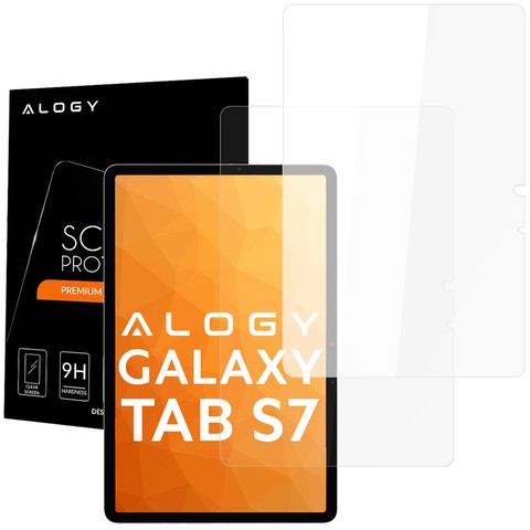 Szkło hartowane x2 ochronne Alogy 9H do Samsung Galaxy Tab S7 T870/T875