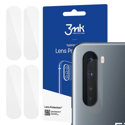 Szkło na kamerę obiektyw 3mk Hybrid Glass x4 do OnePlus Nord