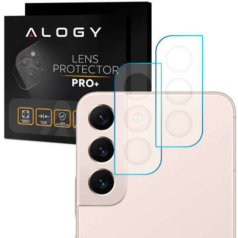 2x Szkło ochronne Alogy osłonka aparatu na obiektyw do Samsung Galaxy S22
