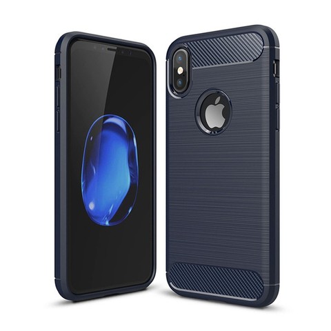 Etui Alogy Rugged Armor Apple iPhone X/Xs Granatowe