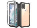 Etui Alogy pancerne rugged Full-body do Apple iPhone 11 Pro szaro-czarne